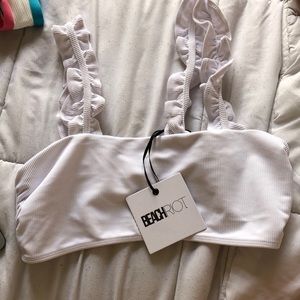 Beach Riot Poppy Top White size L